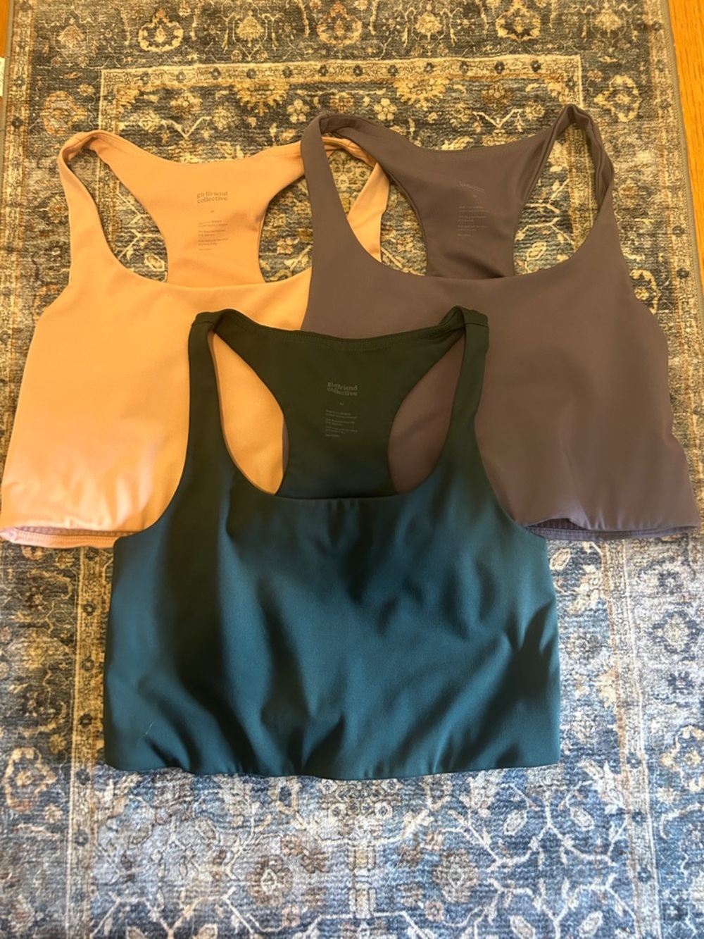 girlfriend collective sports bras bundle of 3